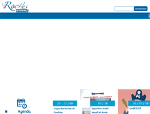 Tablet Screenshot of lesrochesdecondrieu.com